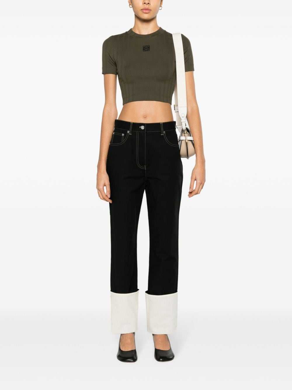 Helmut Lang Pre-Owned high-rise straight-leg jean… - image 2