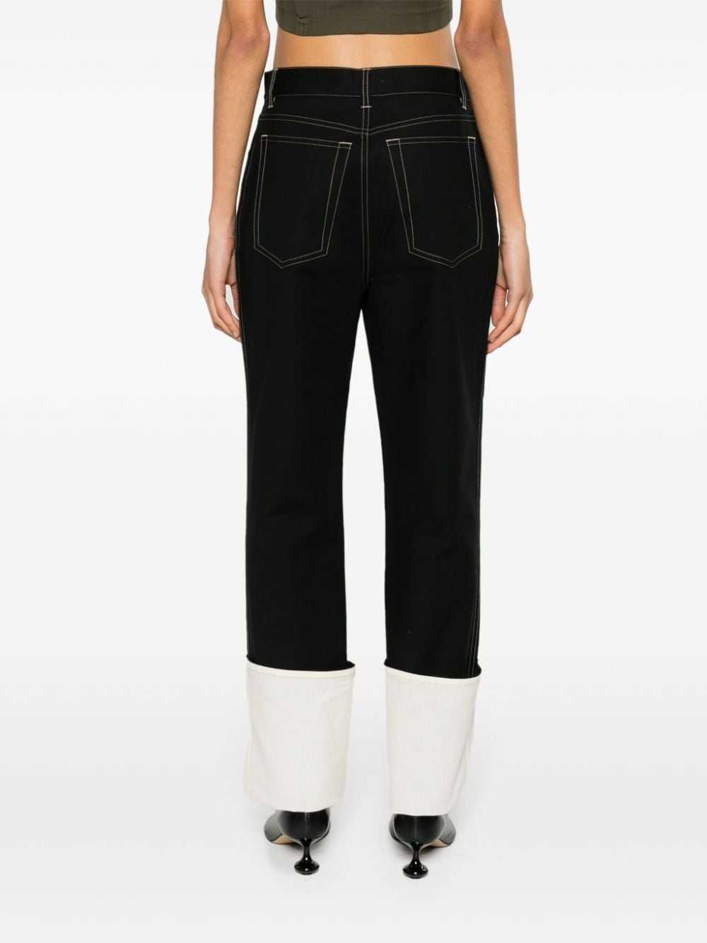 Helmut Lang Pre-Owned high-rise straight-leg jean… - image 4