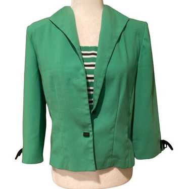 Miss Dorby Green 2 Pc Blazer Jacket Blazer & Unde… - image 1