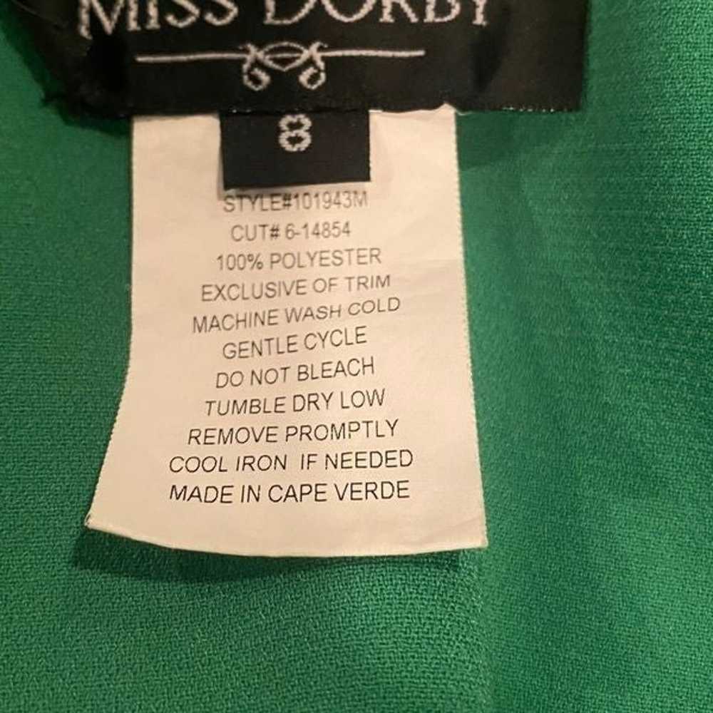 Miss Dorby Green 2 Pc Blazer Jacket Blazer & Unde… - image 8