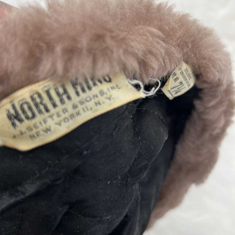 Vintage north king J.J. Seifter & Sons Wool Trapp… - image 8