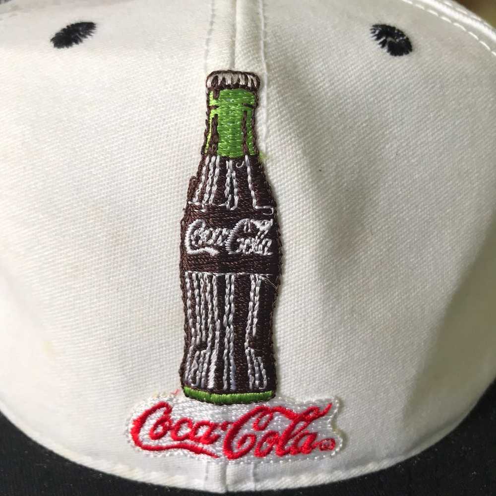 Vintage VTG Coca Cola strap back hat NWT - image 2