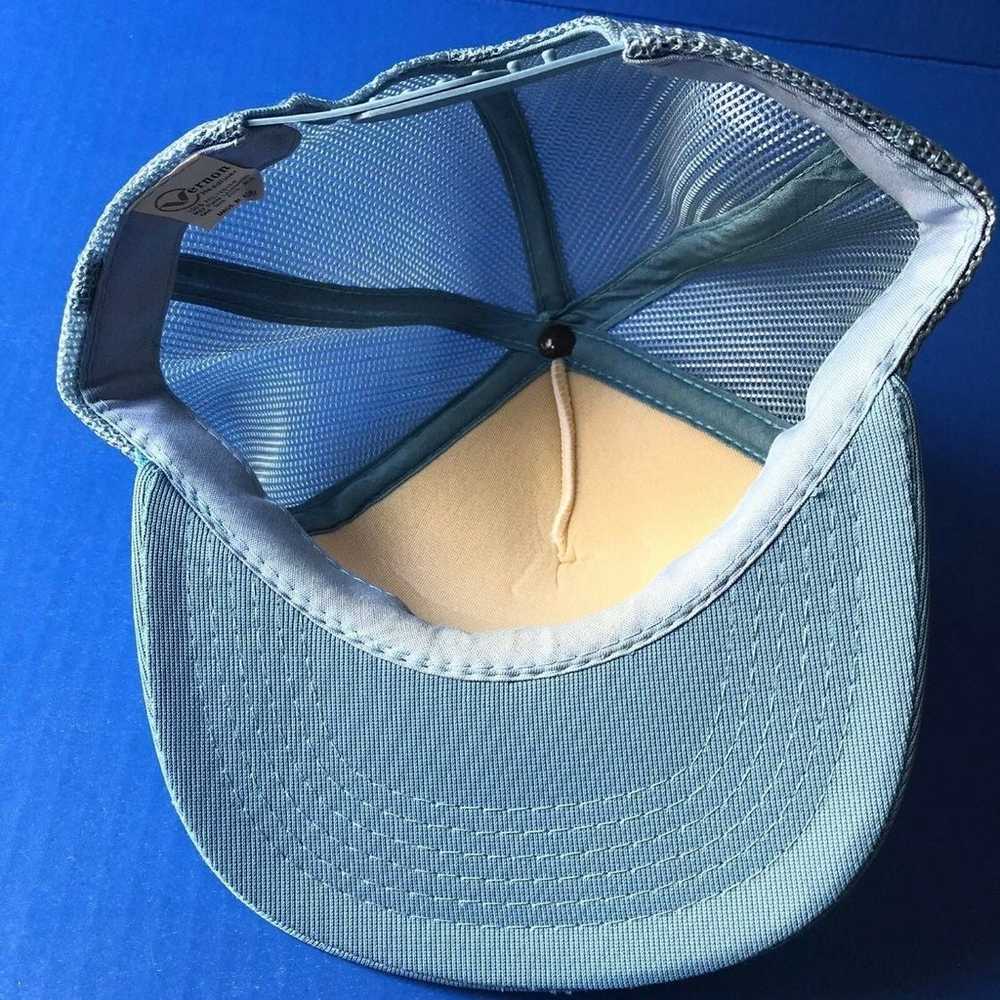 vintage mesh snapback trucker cap hat vt - image 6