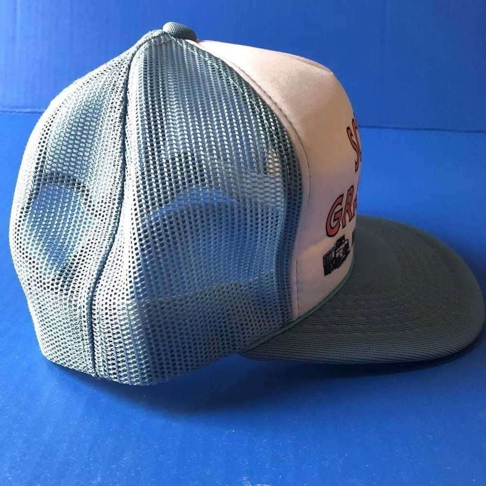 vintage mesh snapback trucker cap hat vt - image 7