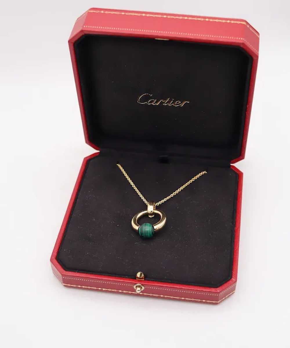 Cartier Paris 1994 Rare Necklace Pendant  In 18Kt… - image 2