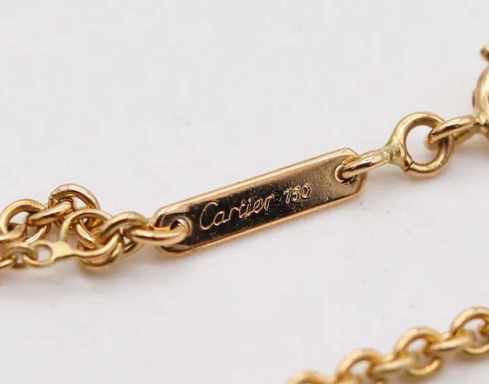 Cartier Paris 1994 Rare Necklace Pendant  In 18Kt… - image 6