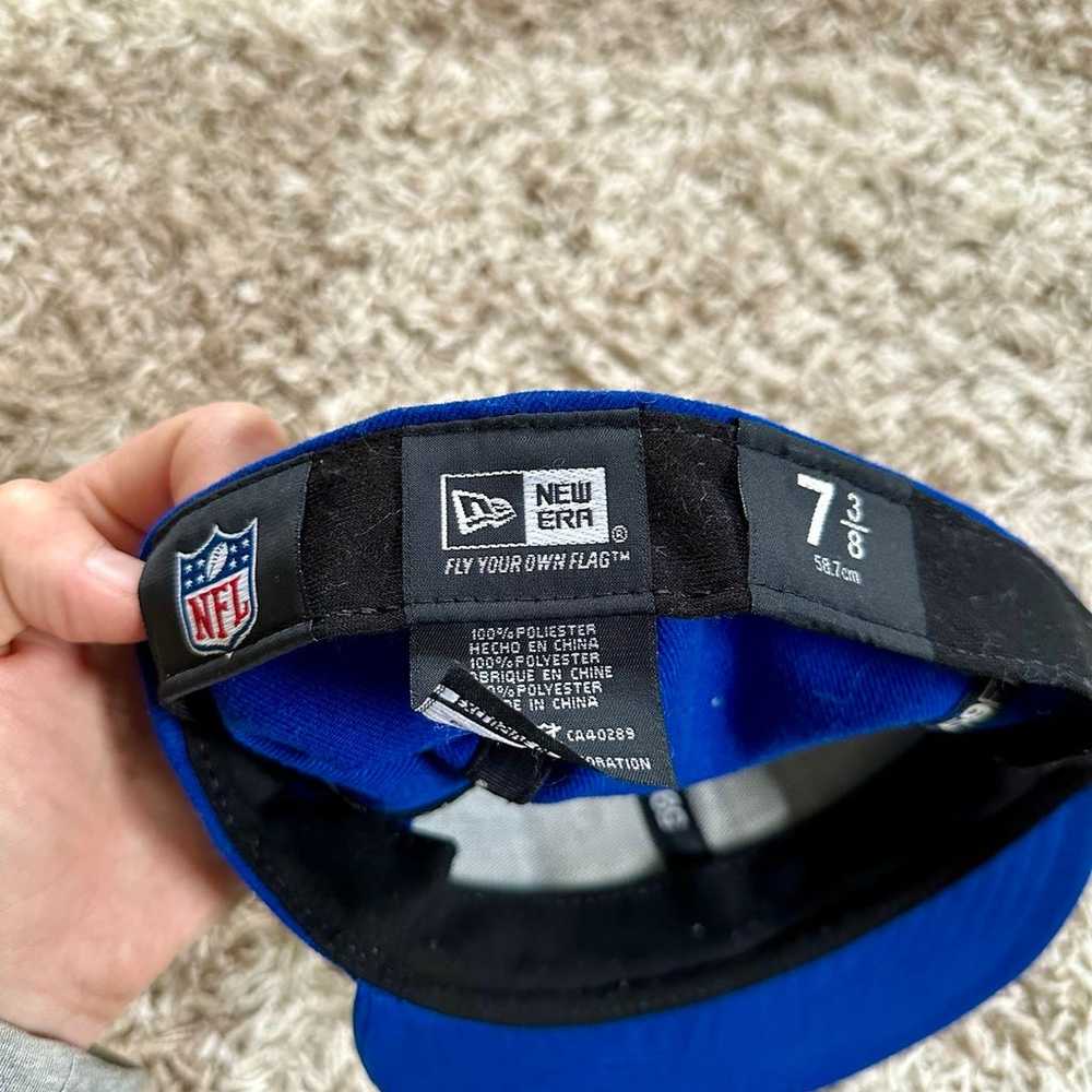 NFL x New Era New York NY Giants Snapback Cap Hat - image 4