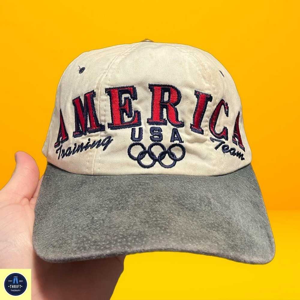 Vintage starter Olympics snapback hat - image 1