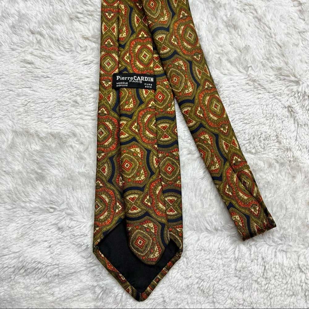 Vintage Pierre Cardin 1970’s silk tie - image 3