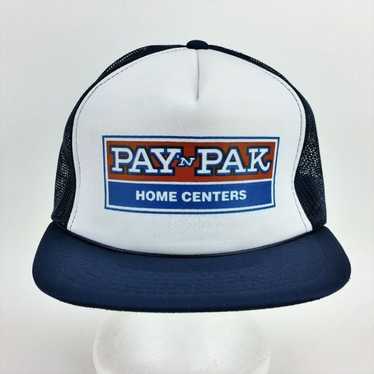 Vintage Pay N Pak Blue Snapback Hat
