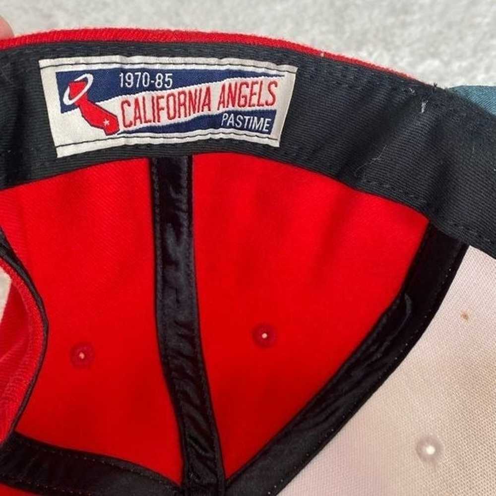 Rare California Angels vintage baseball cap snap … - image 6