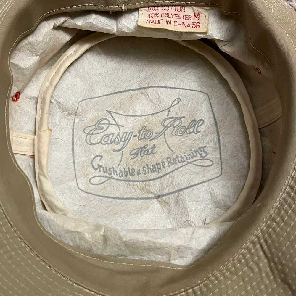 Vintage easy to roll bucket hat - image 2