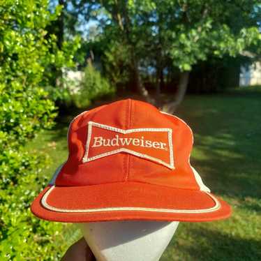 Vintage budweiser fishing team hat - Gem