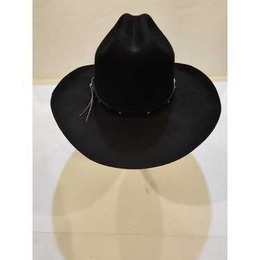 Vintage Eddy Bros 100% Wool Black Cowboy Hat WPL … - image 1