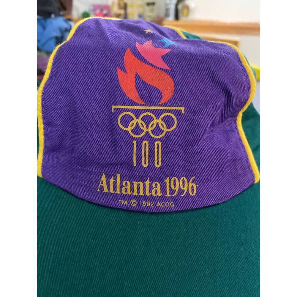 1996 Atlanta Olympics Logo Vintage Hat Olympic Ga… - image 2
