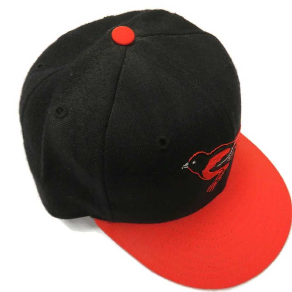 VTG Baltimore Orioles New Era Hat Sz 7 - image 10