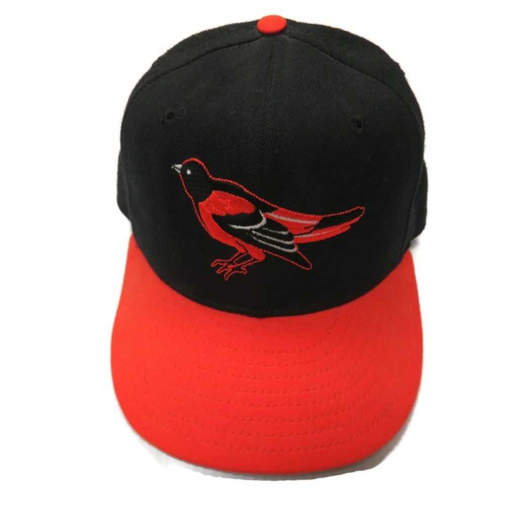 VTG Baltimore Orioles New Era Hat Sz 7 - image 5