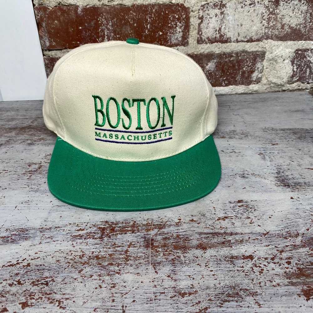 Vintage Boston Massachusetts Hat - image 1
