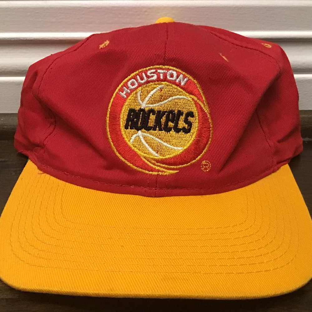 VTG Houston Rockets Drew Pearson NBA Hat Cap Bask… - image 1