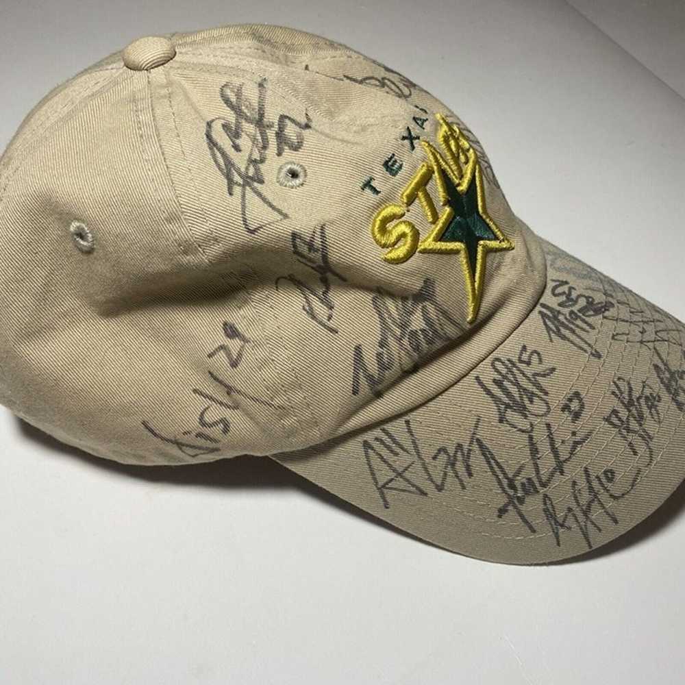 Vintage Texas Stars Hat Autographed Hockey AHL St… - image 3
