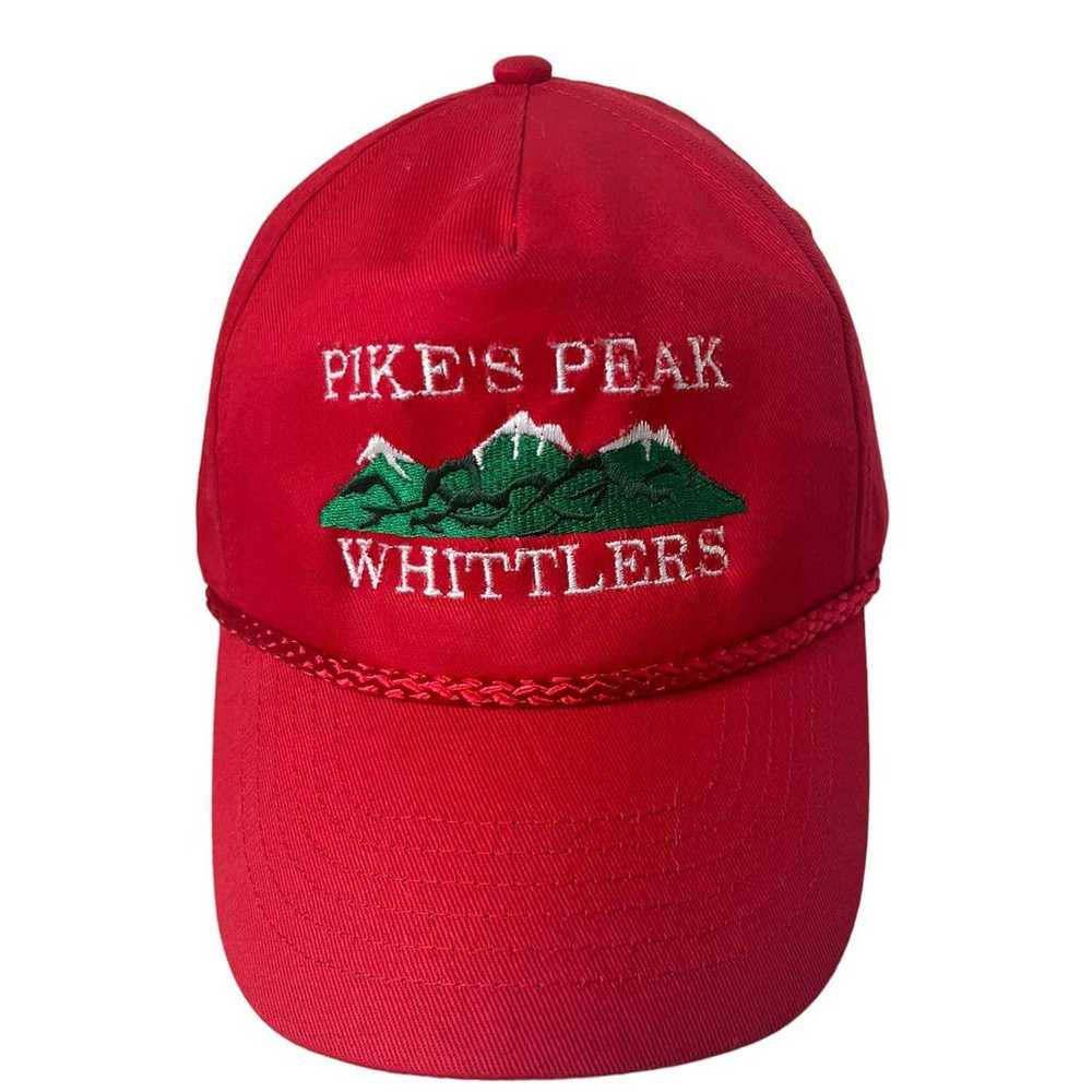 Vintage Snapback Trucker Baseball Hat Cap Pikes P… - image 1