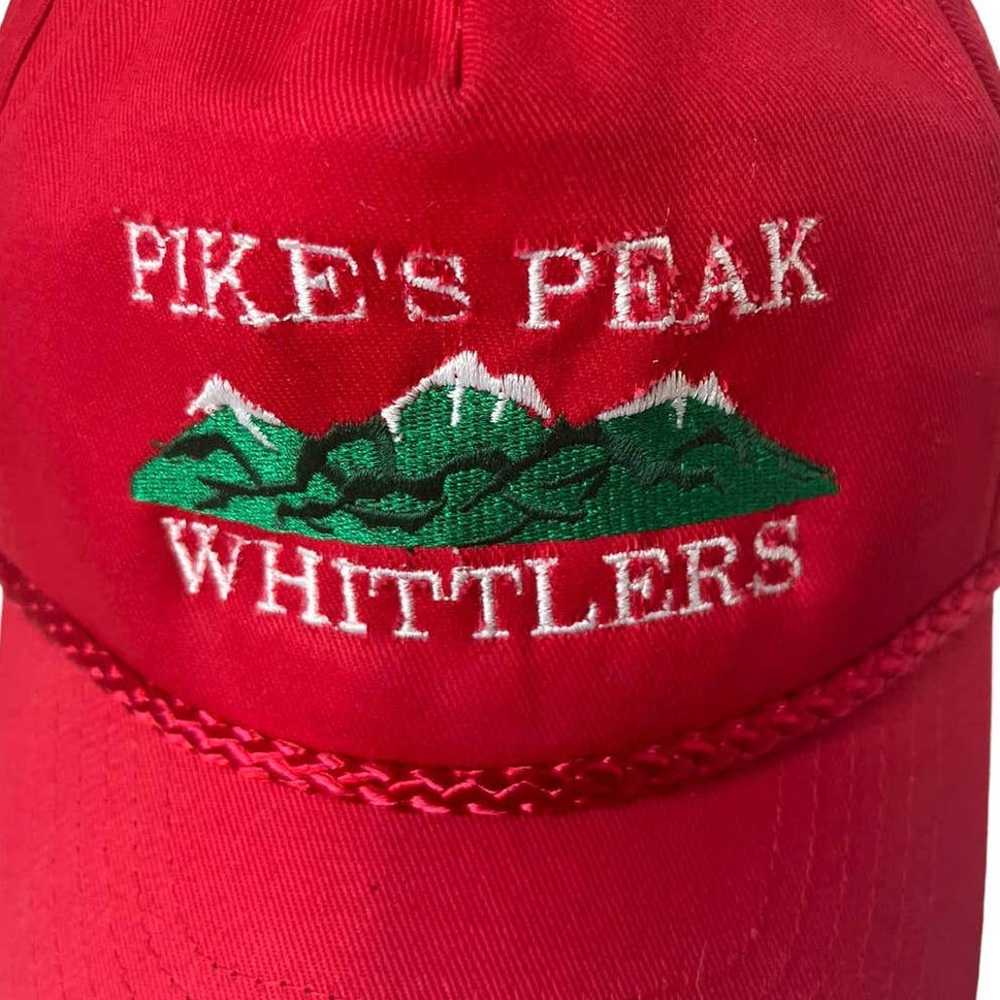 Vintage Snapback Trucker Baseball Hat Cap Pikes P… - image 4