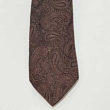 Vintage 1960’s Rhodia Textured Paisley Tie - image 1