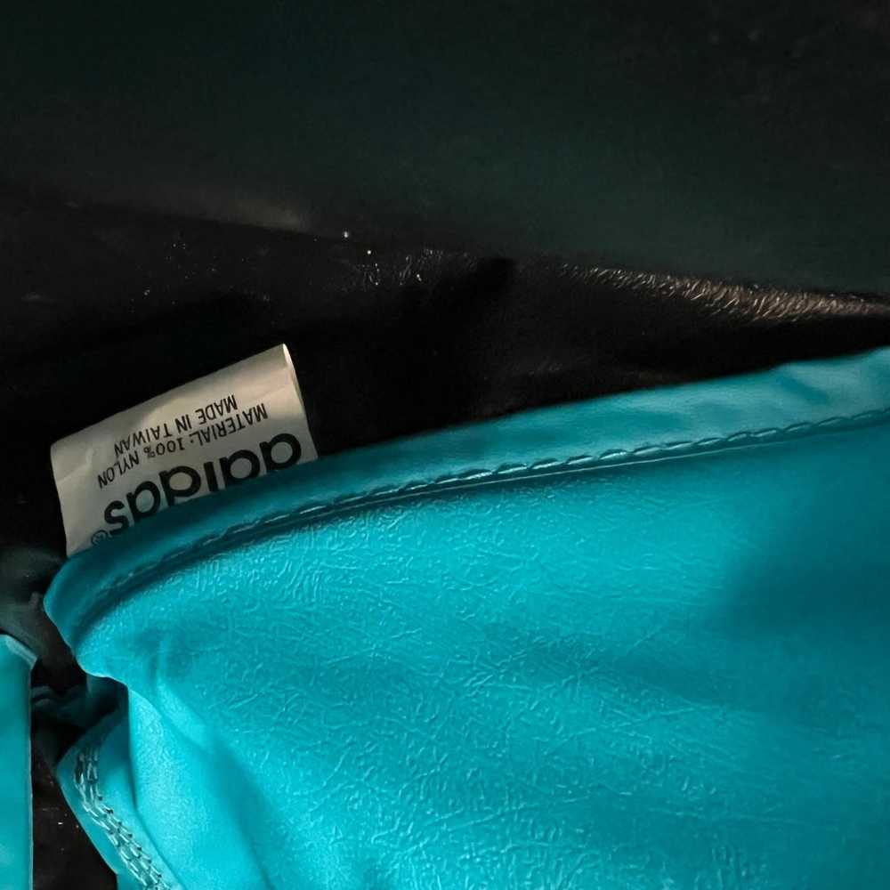 *VINTAGE* Adidas Duffle Bag Teal/Black - image 7
