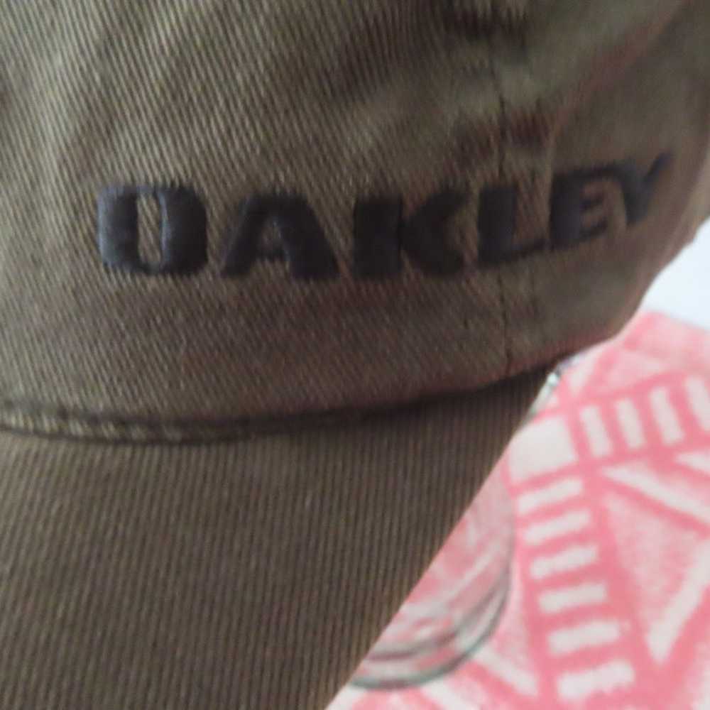 Vintage Oakley Logo  Cap Hat Tech Wear y2k 2000s … - image 2