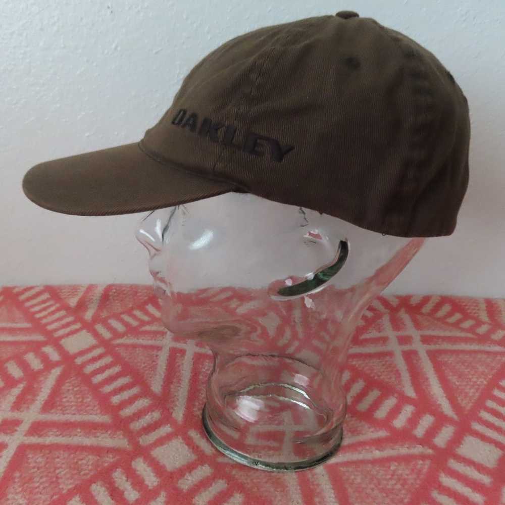 Vintage Oakley Logo  Cap Hat Tech Wear y2k 2000s … - image 3