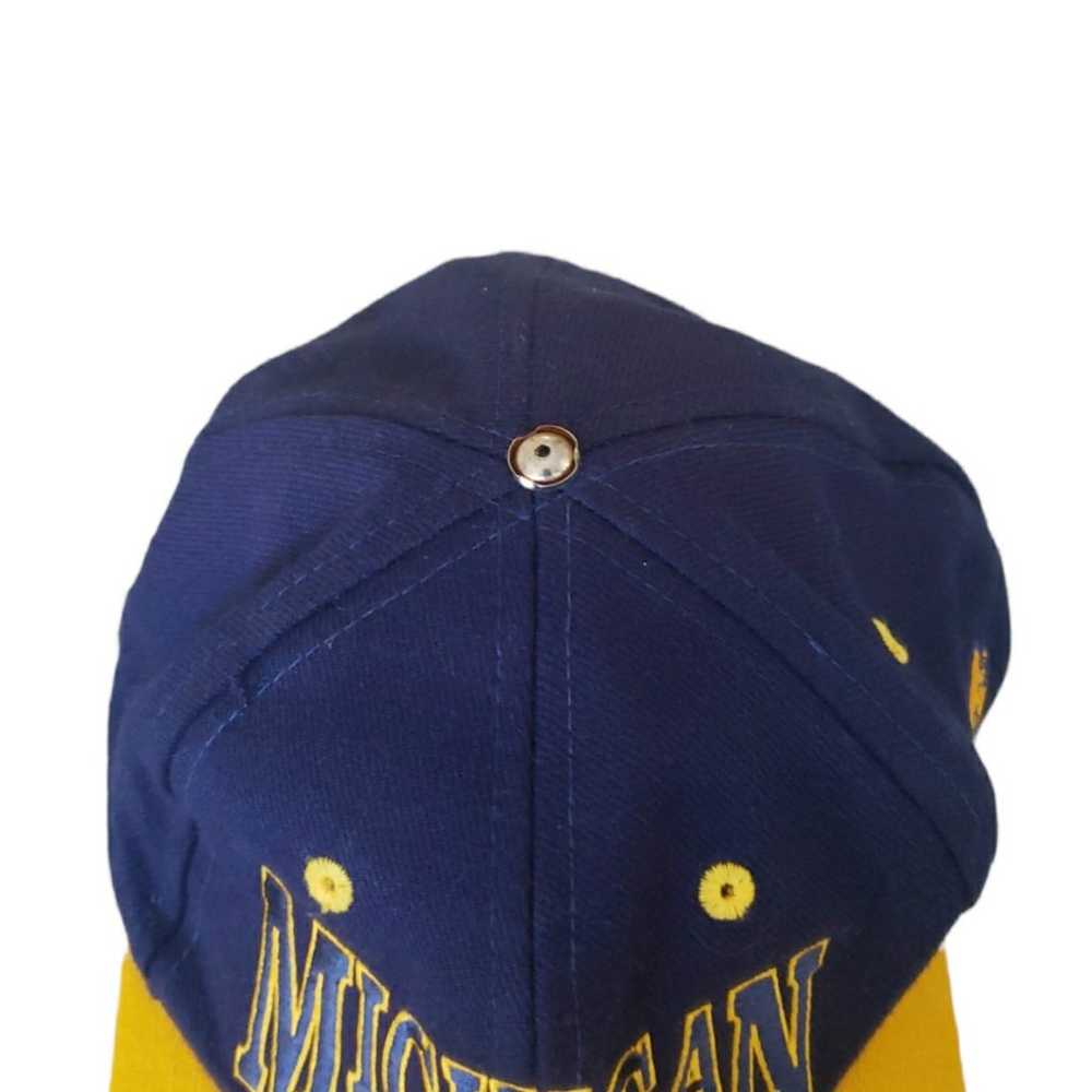 VTG 80s Michigan Wolverines Tournament Spellout U… - image 9