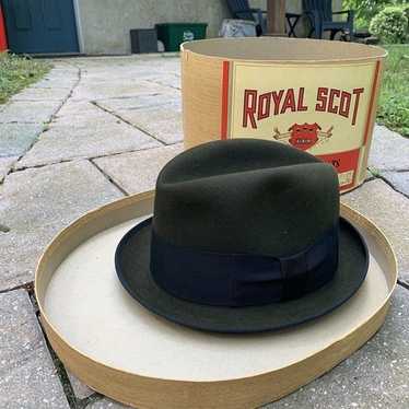 Vintage Royal Scot Mens Hat Size 7 Williams Hat S… - image 1