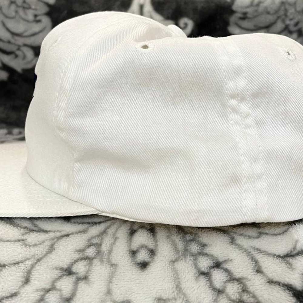 Vintage 1980s White Nike Swoosh Hat - image 4
