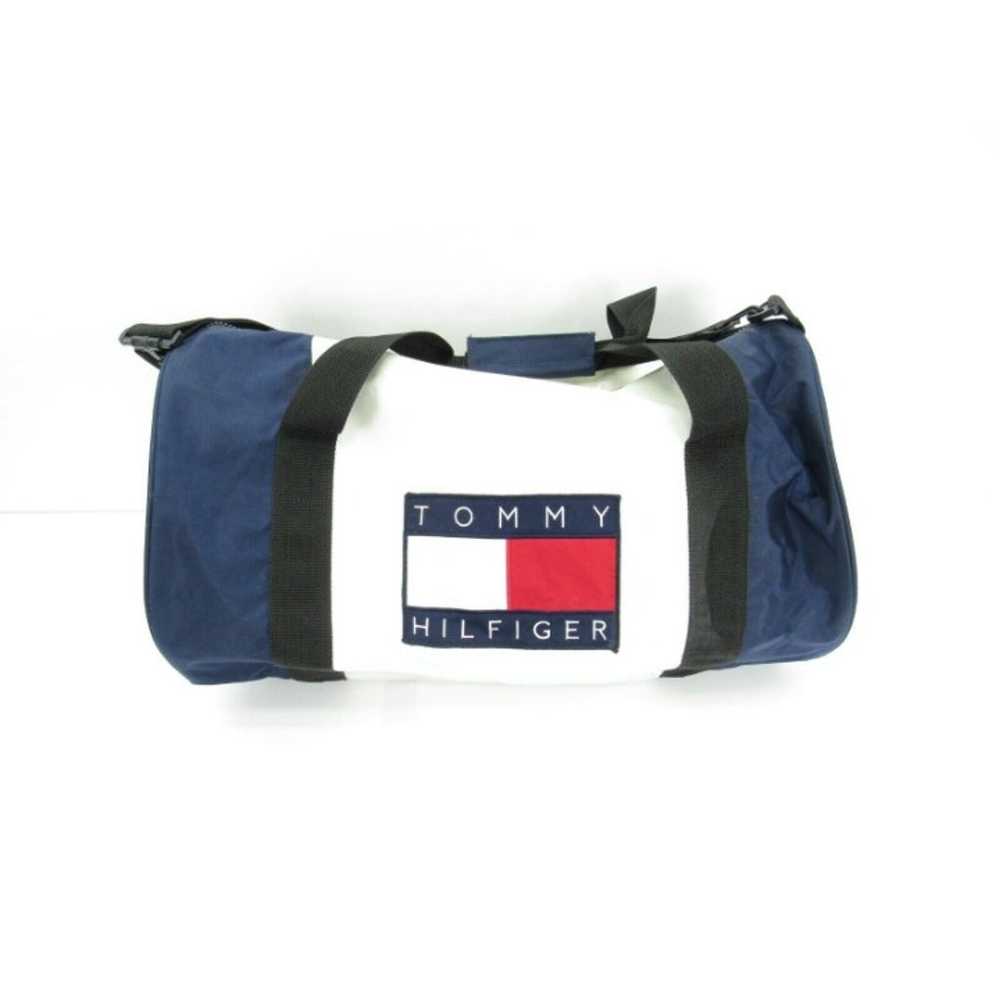 VTG Tommy Hilfiger Duffel Bag Travel Gym Workout … - image 1