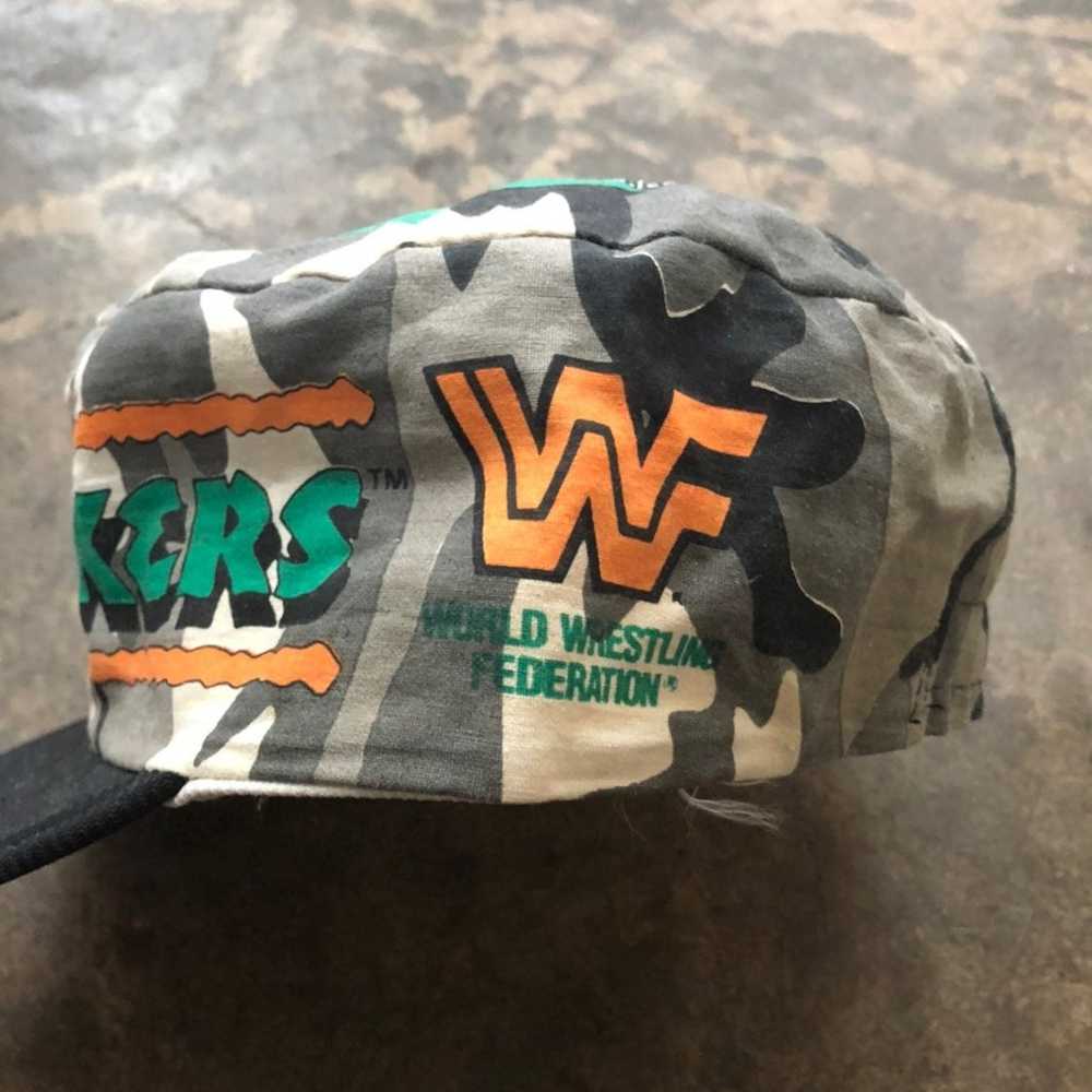 Vintage 1991 WWF Bushwackers Hat - image 4