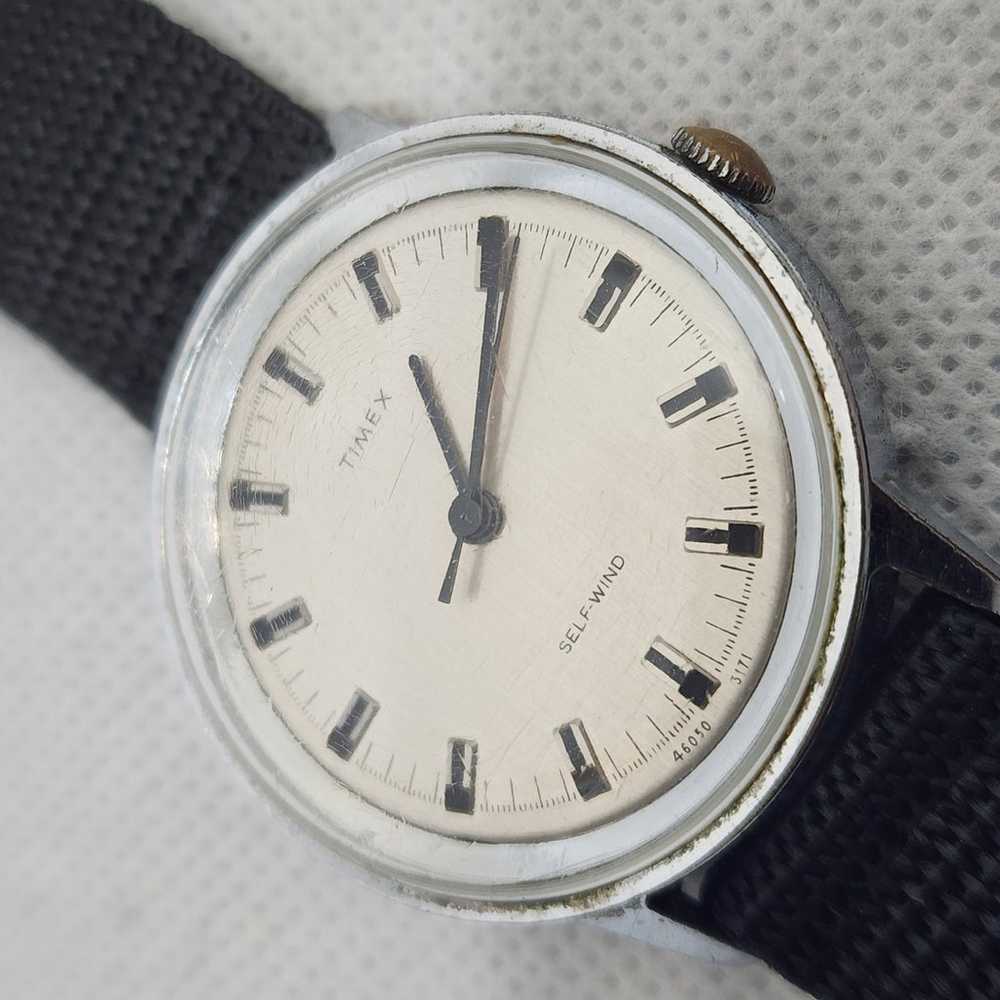 Vintage 1971 Timex Viscount Self Wind Men Watch..… - image 5