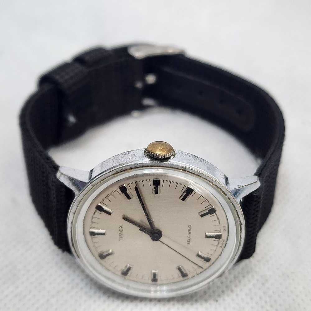 Vintage 1971 Timex Viscount Self Wind Men Watch..… - image 6
