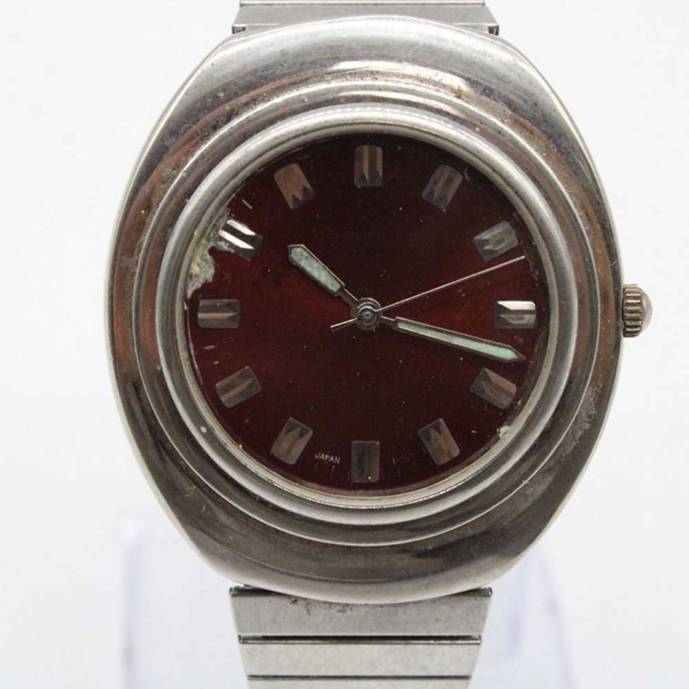Vintage RUMOURS Watch Mens Silver Tone Classic Re… - image 2