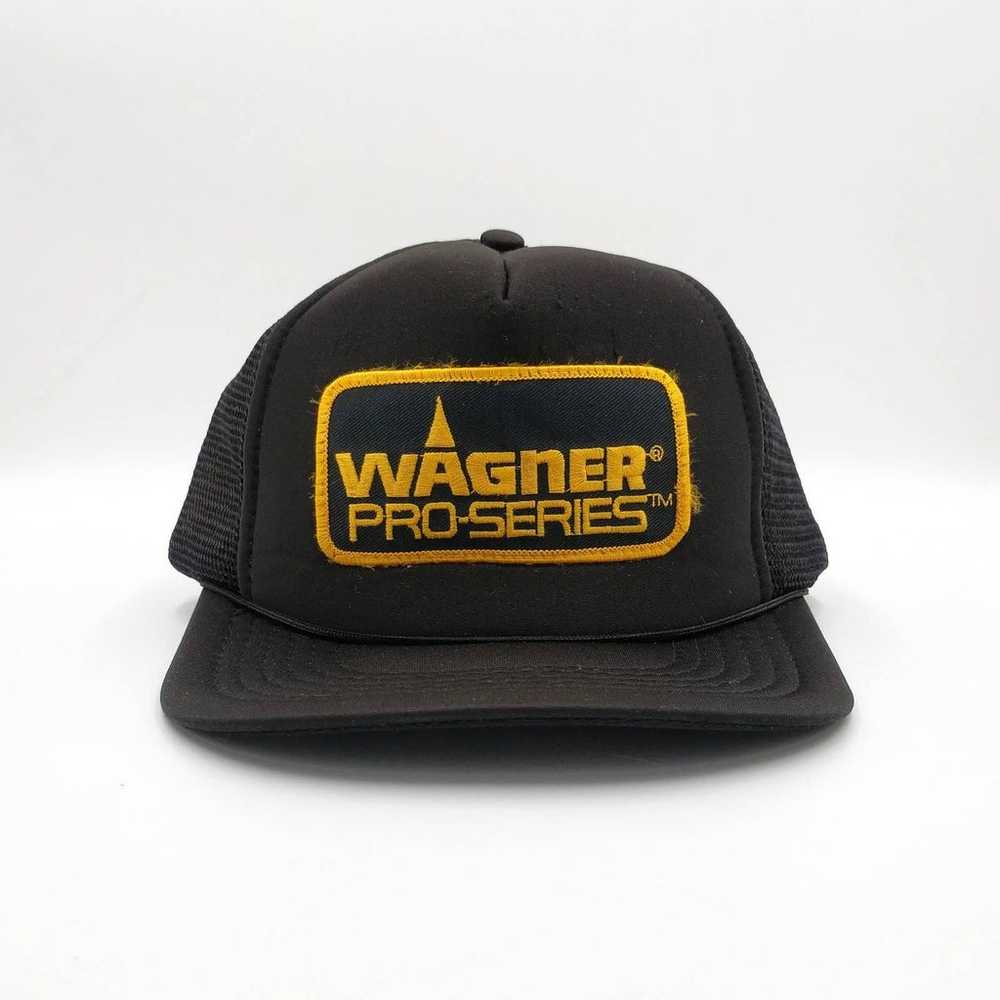 Vintage Wagner Snapback Trucker Hat 90s - image 2
