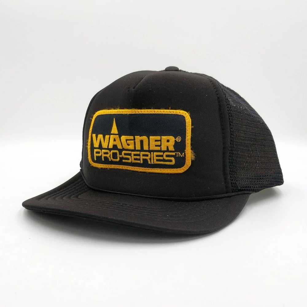 Vintage Wagner Snapback Trucker Hat 90s - image 3