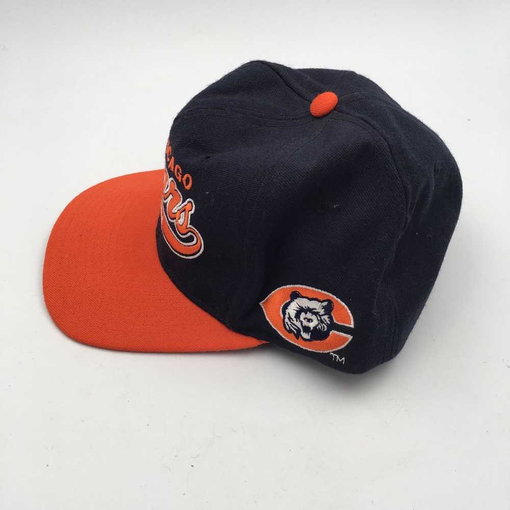 Vintage Chicago Bears Snapback Hat STARTER 100% W… - image 2