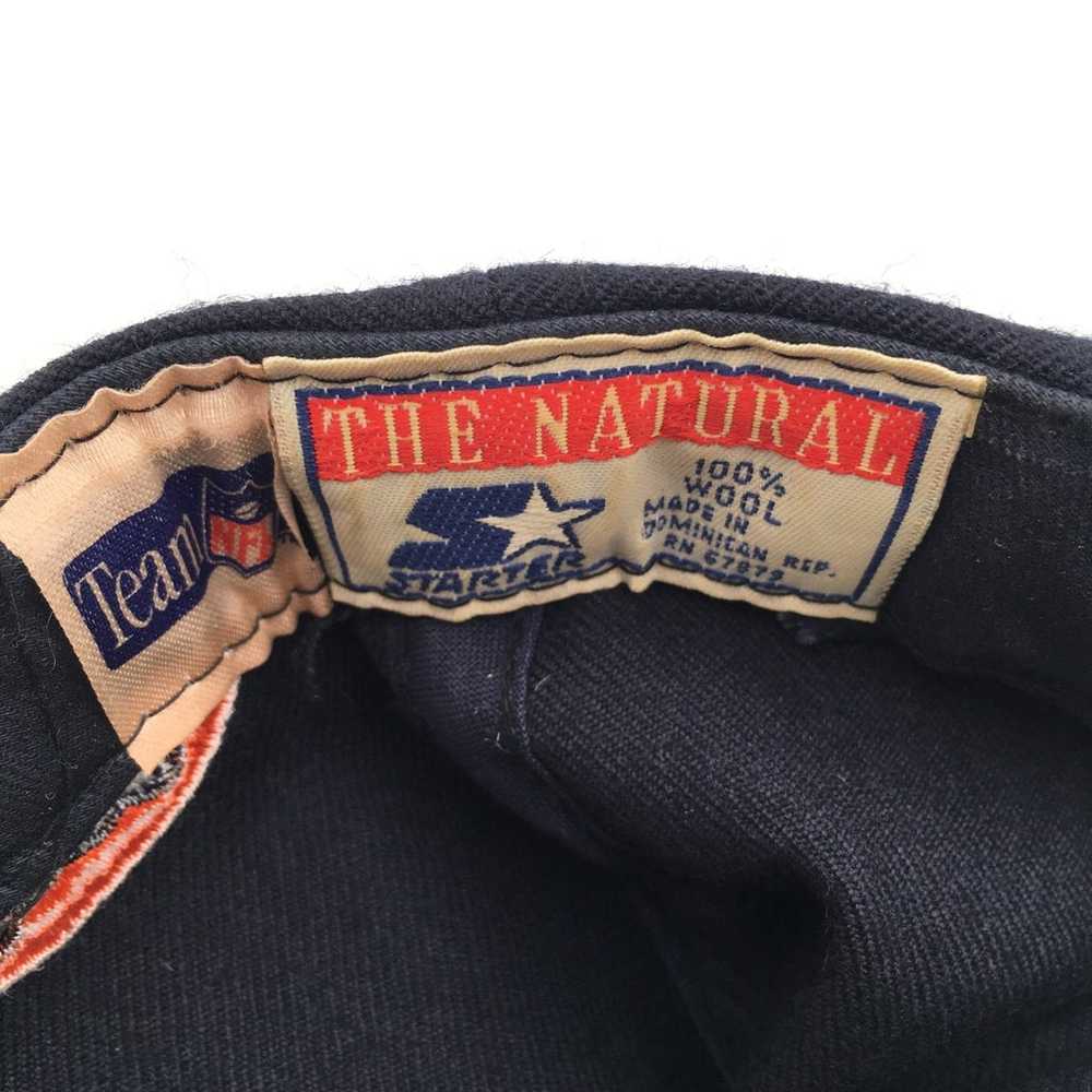 Vintage Chicago Bears Snapback Hat STARTER 100% W… - image 7
