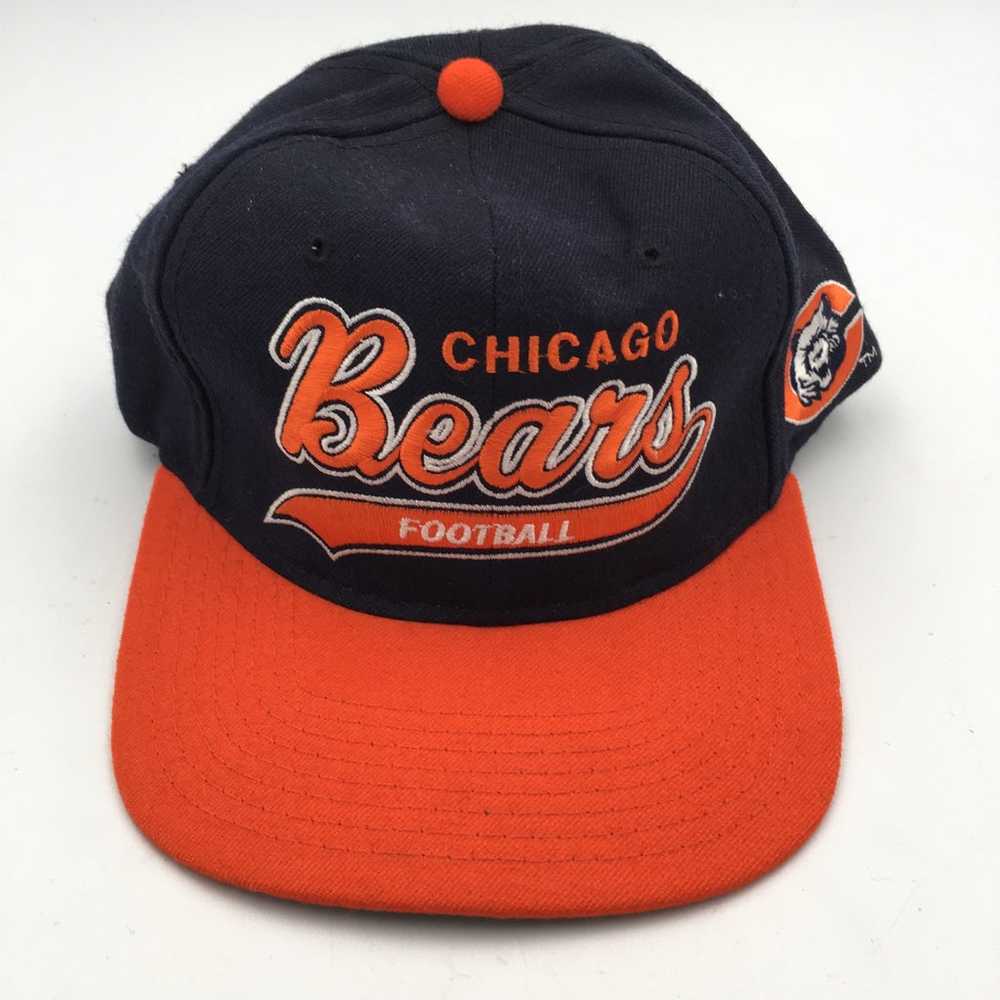 Vintage Chicago Bears Snapback Hat STARTER 100% W… - image 9