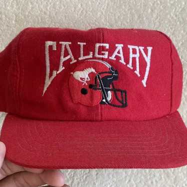 Vintage Calgary Stampeders Starter Snapback Hat C… - image 1