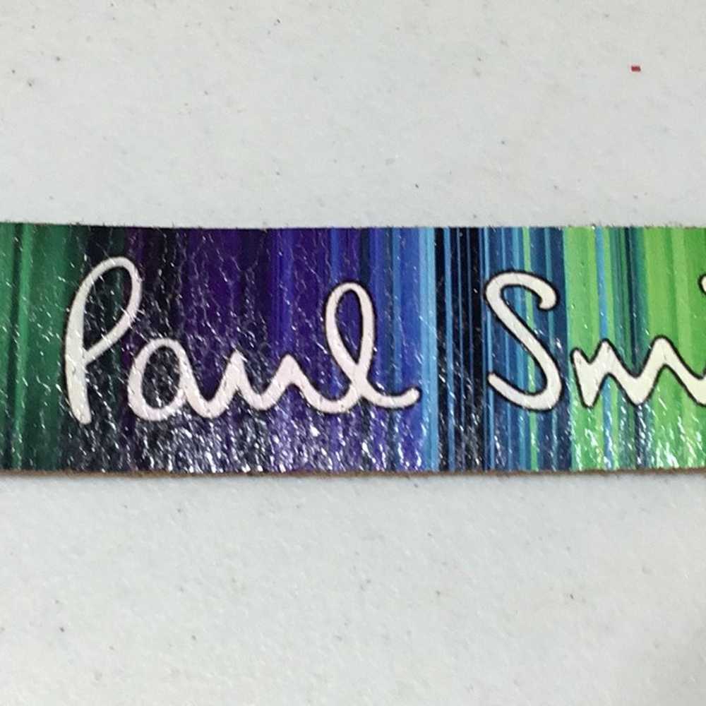 Paul Smith Signature Vintage Rainbow Striped Belt… - image 10