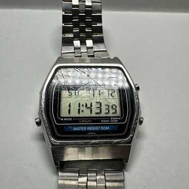 Vintage 1980s CASIO Marlin W-35 (248) Mens 36mm D… - image 1