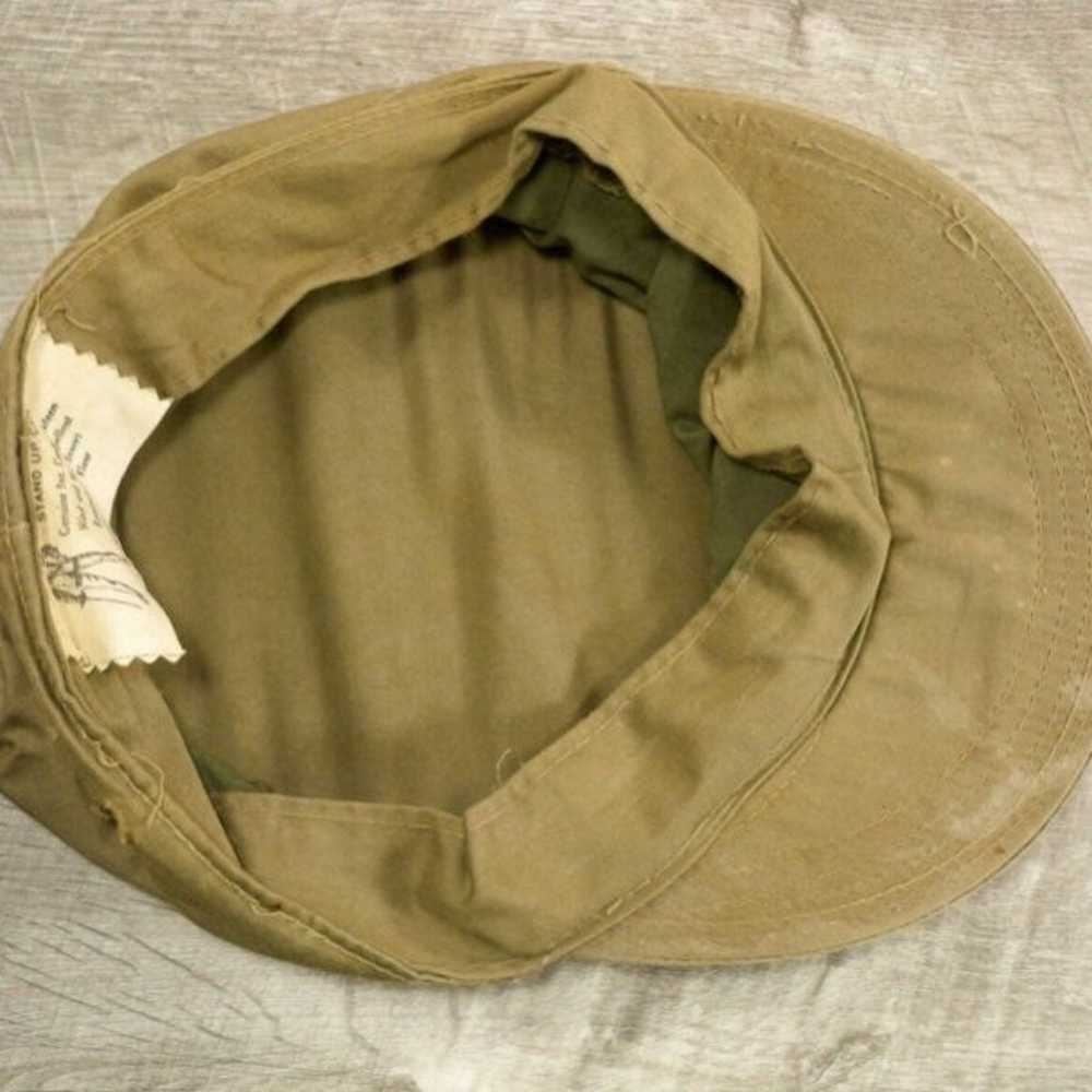 US Army Guardsman Sateen Hat Cap 7 1/4 - image 6