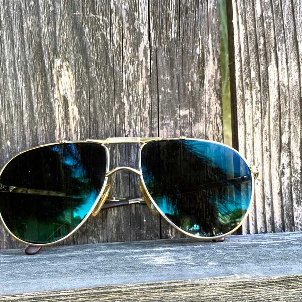 Vintage Dior Sunglasses 80s aviator golf Christia… - image 2