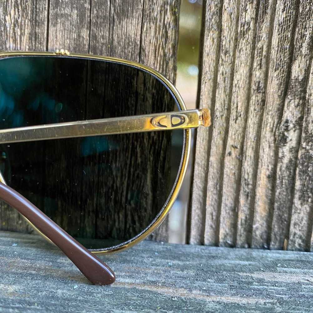 Vintage Dior Sunglasses 80s aviator golf Christia… - image 5