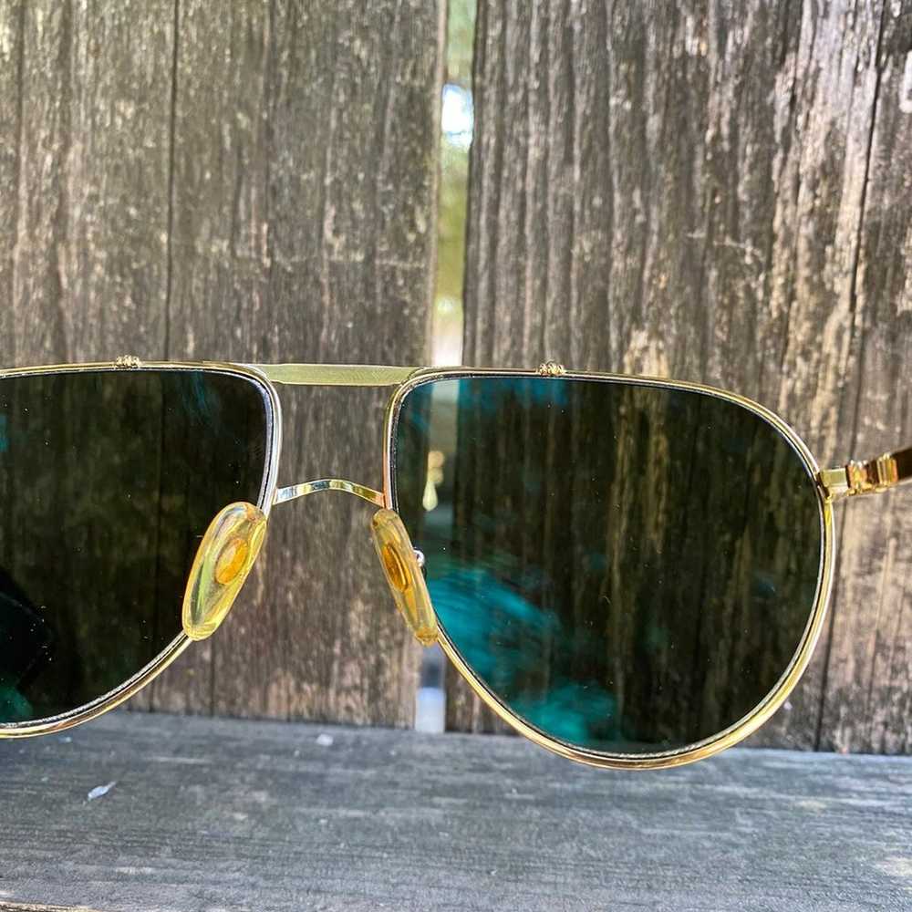 Vintage Dior Sunglasses 80s aviator golf Christia… - image 8